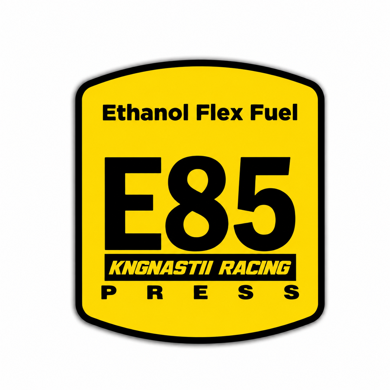 KNGNASTII E85 STICKER
